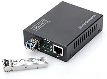 Šakotuvas Modulis SFP Digitus 1.25 Gbps SFP Modul, 20km, SM, LC podwójny, 1000Base-LX, 1310nm, ind.