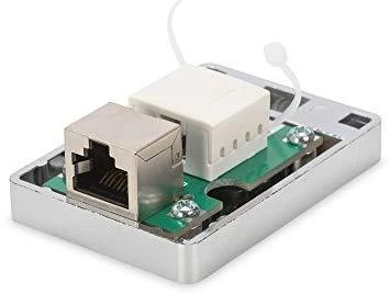 DIGITUS CAT 6 Paviršinio montavimo dėžutė, 1 prievadas, 1xRJ45 8P8C, DN-93710