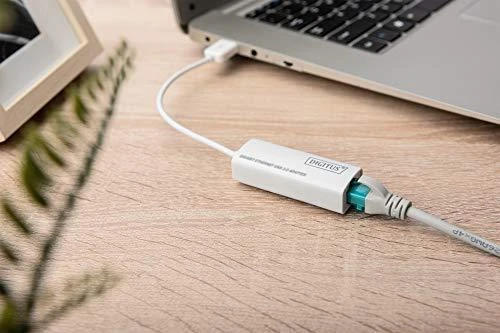 Assmann Electronic DIGITUS USB3.0 į Gigabit Ethernet adapteris RJ45 10/100/1000 Mbps baltas