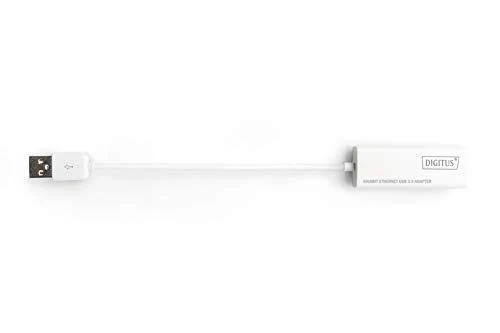 Assmann Electronic DIGITUS USB3.0 į Gigabit Ethernet adapteris RJ45 10/100/1000 Mbps baltas