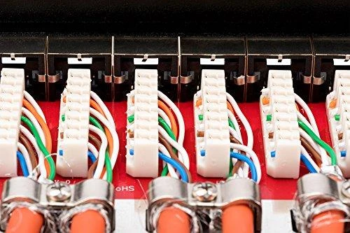 DIGITUS Patchpanel 1HE 12-Port Cat6A geschirmt juodas