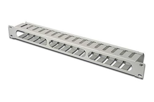 Assmann Electronic DIGITUS kabelių valdymo narvas 1U Nuimamas priekinis skydas RAL7035 pilkas