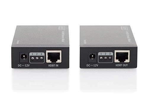 Assmann Electronic DIGITUS 4K HDMI prailginimo rinkinys HDBaseT 70 m per tinklo kabelį Cat 5E 6 7 UHD 4K2K/30 Hz