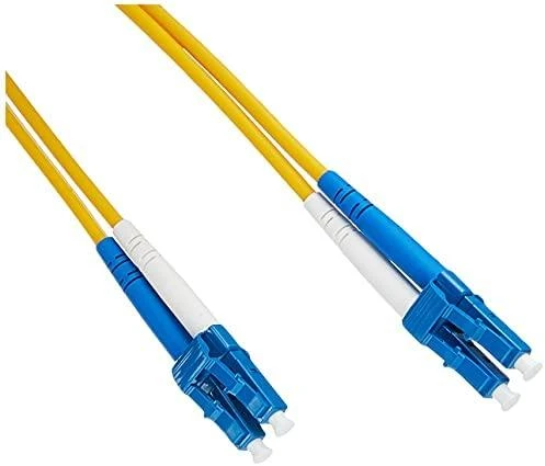 Assmann Electronic DIGITUS LWL patchable LC/LC 09/125um singelmode Duplex be halogenų su protokolu geltona 2m