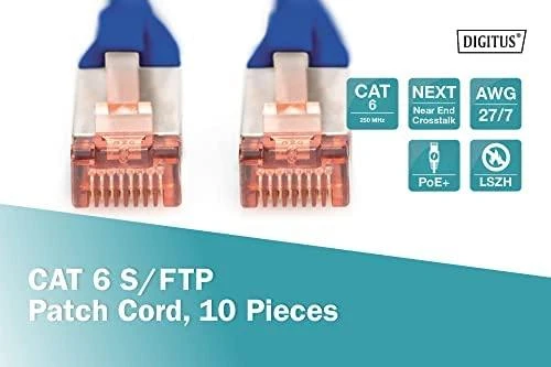 Digitus CAT 6 S/FTP jungiamasis kabelis