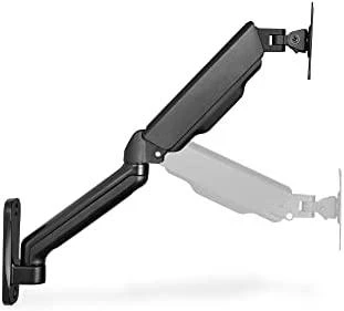 Laikiklis Assmann Electronic DIGITUS Single Gas Spring Monitorius Wall Mount 32inch 9kg max juodas