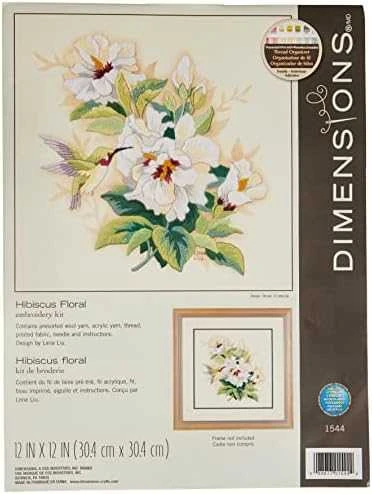 DIMENSIONS Wilton Brands Hibiscus Floral D1544