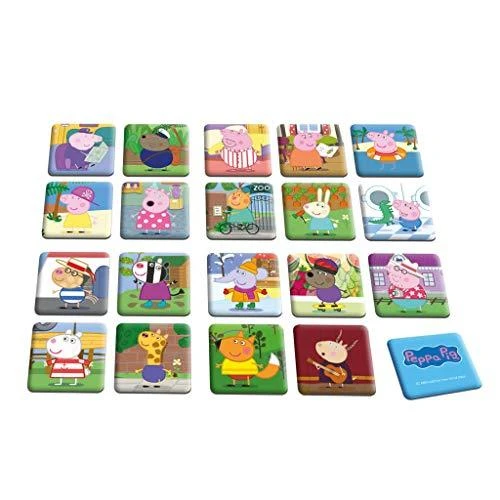 Peppa Pig Dino stalo žaidimas Memo Pig Peppa