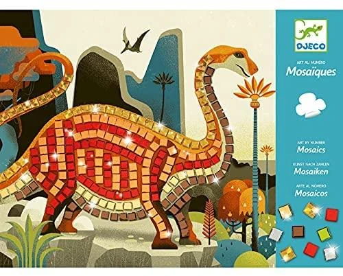 Djeco Kūrybinis rinkinys-mozaika - Dinozaurai ( DJ08899 )