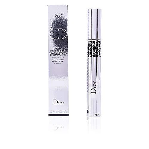 Apimties suteikiantis blakstienų tušas tobulam blakstienų užrietimui Dior show Iconic Overcurl (Spectacular Volume & Curl Professional Blakstienų tušas) 6 g, 090 Over Juodas