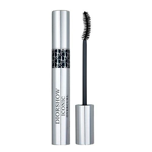 Apimties suteikiantis blakstienų tušas tobulam blakstienų užrietimui Dior show Iconic Overcurl (Spectacular Volume & Curl Professional Blakstienų tušas) 6 g, 090 Over Juodas