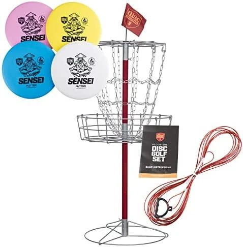 Diskgolfo taikinio rinkinys DISCMANIA su diskais