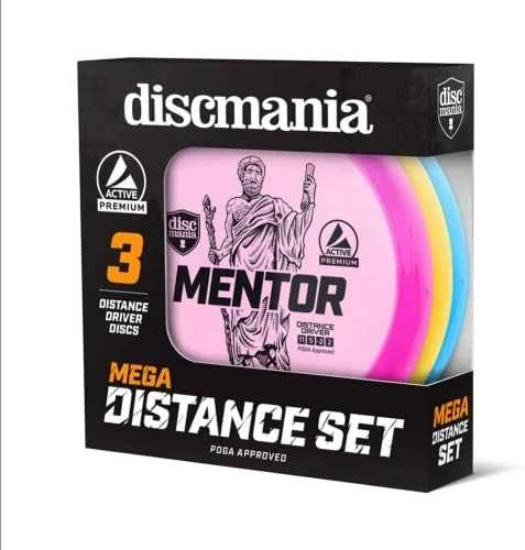Diskgolfo diskų rinkinys DISCMANIA MEGADISTANCE 3vnt.
