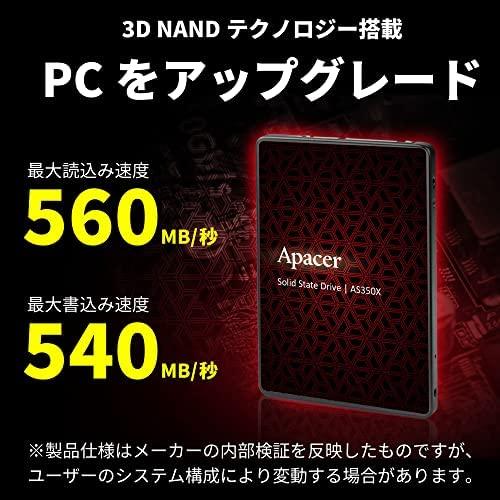 APACER AS350X SSD 256GB SATA3 2,5" 560/540 MB/s
