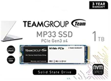 TEAM GROUP MP33 1TB PCIe Gen3 x4 NVMe M.2 SSD 1800/1500 MB/s