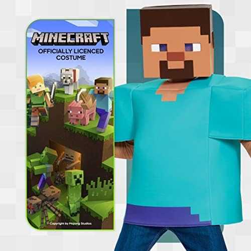 Disguise GoDan Steve kostiumas - Minecraft (licencija) M 7-8 m