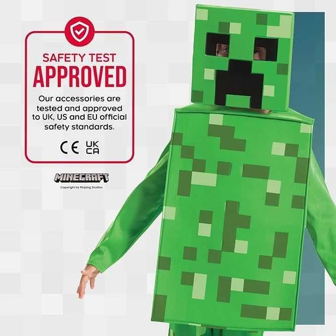 Disguise Puošnus „GoDan Creeper“ kostiumas „Minecraft“, dydis M