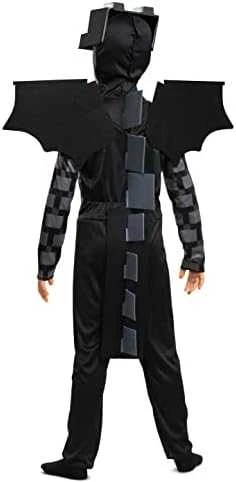 Disguise Minecraft karnavalinis kostiumas berniukui Ender Dragon Ender Dragon kostiumo kaukė 110-122 cm (4-6 metai)