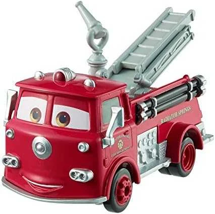 Mattel CARS mašinėlė Action Drivers, raudona, DKV37