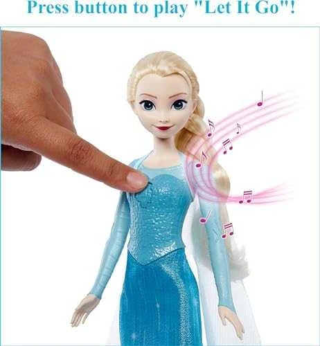 FROZEN Dainuojanti lėlė Elza (anglų kalba)