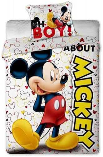 Patalynės užvalk. kompl Disney Mickey įv. spalvų 140x200 cm