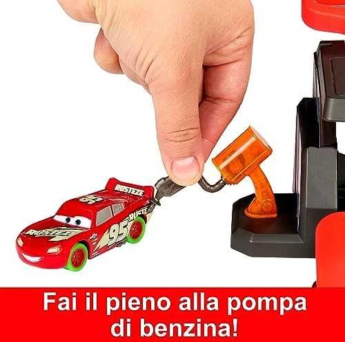 Mattel „Cars Night Race“ šviečianti trasa „HPD80“