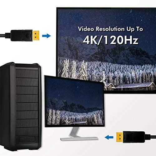 LOGILINK CV0121 LOGILINK - Jungiamasis laidas DisplayPort 1.4, 8K / 60 Hz, 3m