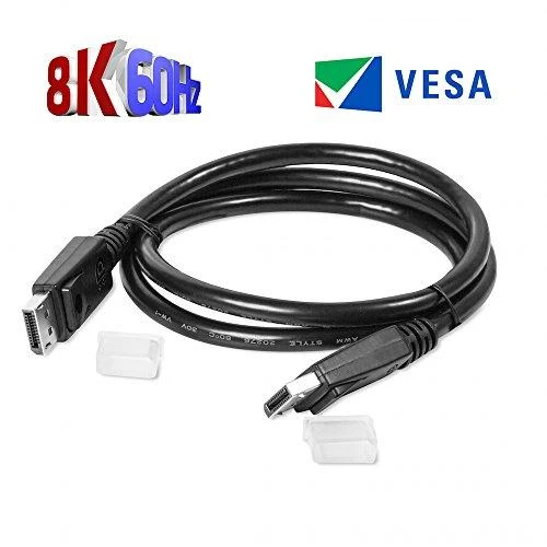 Club 3D DisplayPort 1.4 HBR3 8K60Hz DSC 1.2 Kabelis kištuku/kištuku – 1m