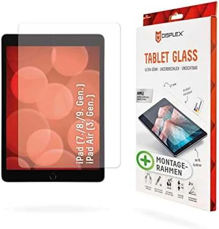 Apple iPad 10,2"(7/8/9 gen)/10,5"Air (3gen) Planšetė Glass By Displex Transparent