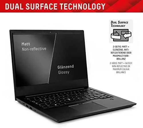 Universalus Privacy Safe Glass 14", 16:9, Displex skaidrus