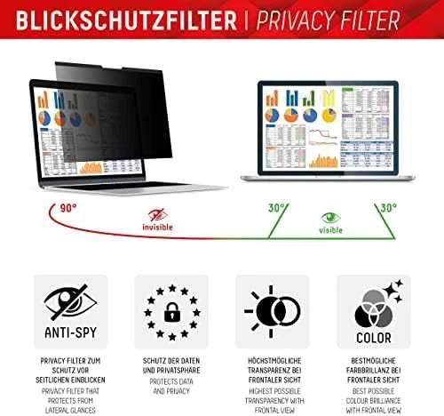 Universalus Privacy Safe Glass 14", 16:9, Displex skaidrus