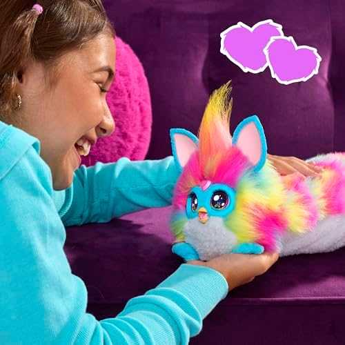 Interaktyvus žaislas Furby DJ Rainbow