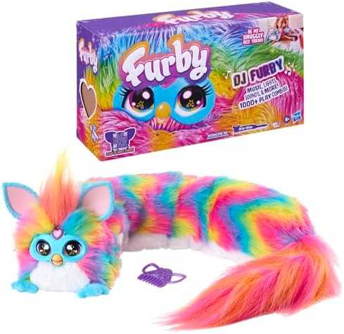 Interaktyvus žaislas Furby DJ Rainbow