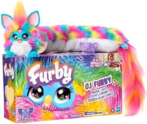 Interaktyvus žaislas Furby DJ Rainbow