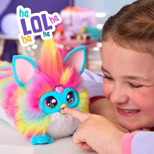 Interaktyvus žaislas Furby DJ Rainbow