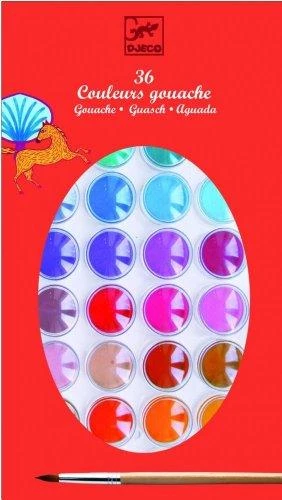 Djeco Klasikinių spalvų akvarelės (36 vnt.) ( DJ08873 )