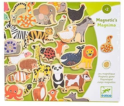 Djeco Magnetukų rinkinys - Gyvūnai (36 vnt.) ( DJ03124 )