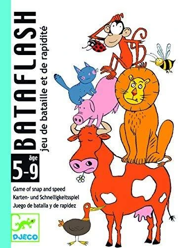 KNYGA Djeco Kortų žaidimas - Bataflash ( DJ05118 )
