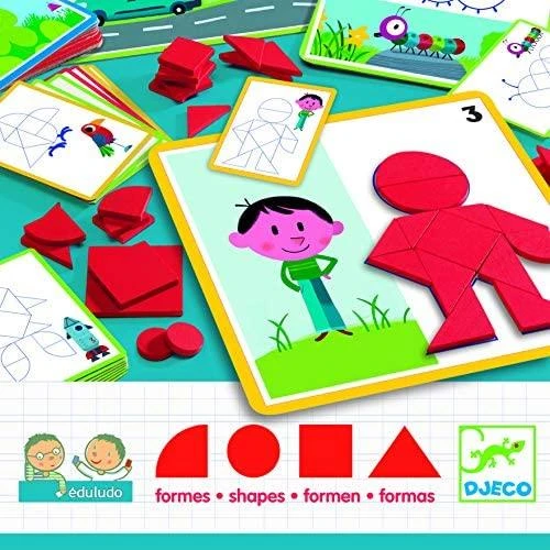 Djeco Edukacinis žaidimas - Eduludo - Formos ( DJ08300 )