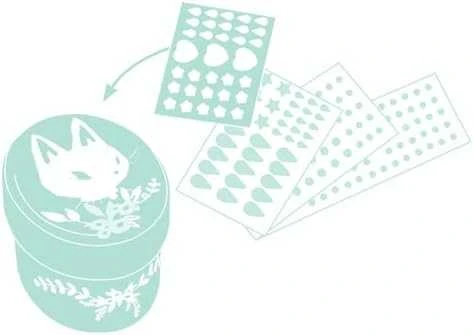 Djeco Pasidaryk pats - Mini papuošalų dėžutės - Žavinga ( DJ07918 )
