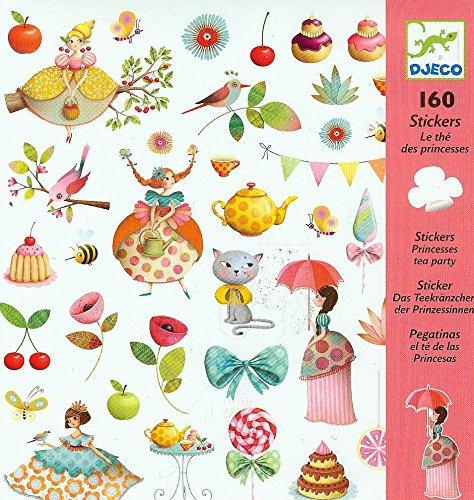 Djeco Lipdukai - 160 lipdukų - Arbatos vakarėlis ( DJ08884 )
