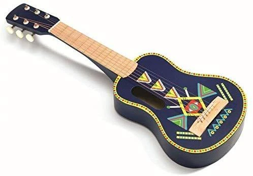 Djeco Animambo Muzikinis instrumentas - Gitara su 6 metaliniais lynais ( DJ06024 )