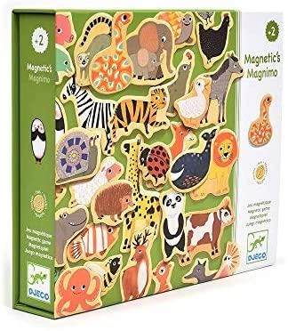 Djeco Magnetukų rinkinys - Gyvūnai (36 vnt.) ( DJ03124 )