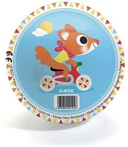 Djeco Žaislinis kamuolys - Lenktynės (12 cm ø) ( DJ00104 )