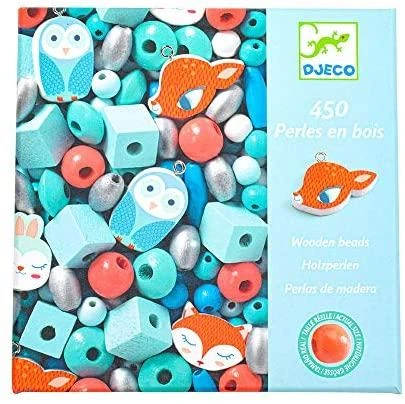 Djeco Mediniai karoliukai - Maži gyvūnai ( DJ09807 )