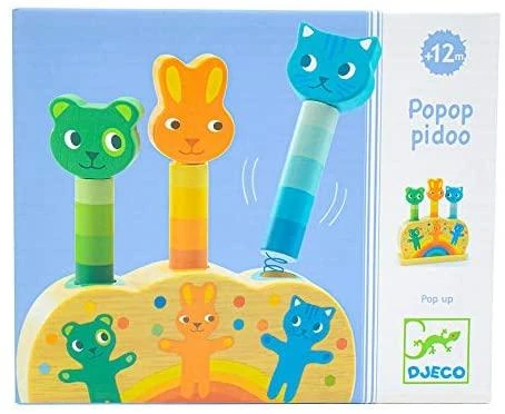 Djeco Iššokantys žvėreliai - Poppo pidoo ( DJ06300 )