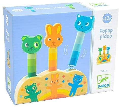 Djeco Iššokantys žvėreliai - Poppo pidoo ( DJ06300 )