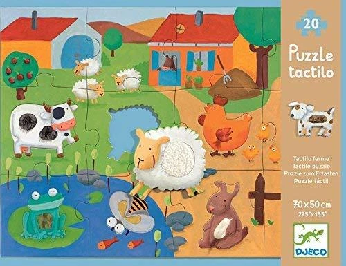 Djeco Milžiniška dėlionė - Ferma (12 + 8 det.) ( DJ07117 )