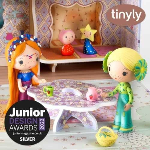 Djeco Tinyly figūrėlės - Bluchka & Indie namas ( DJ06952 )