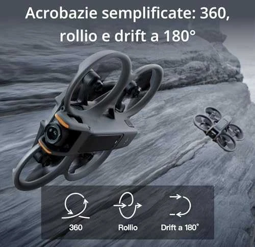 DJI Avata 2 Fly More Combo dronas (trys baterijos)